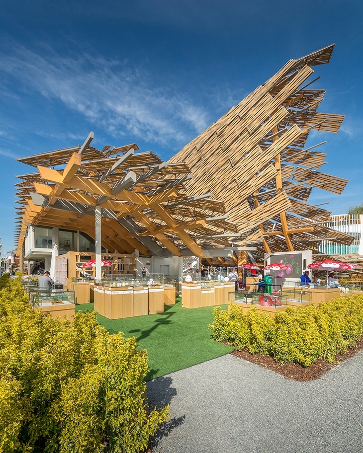 Archisearch - Exterior view of China Pavilion at Expo 2015 Milano Italy by architects Studio Link-Arc & Tsinghua University (c) Pygmalion Karatzas